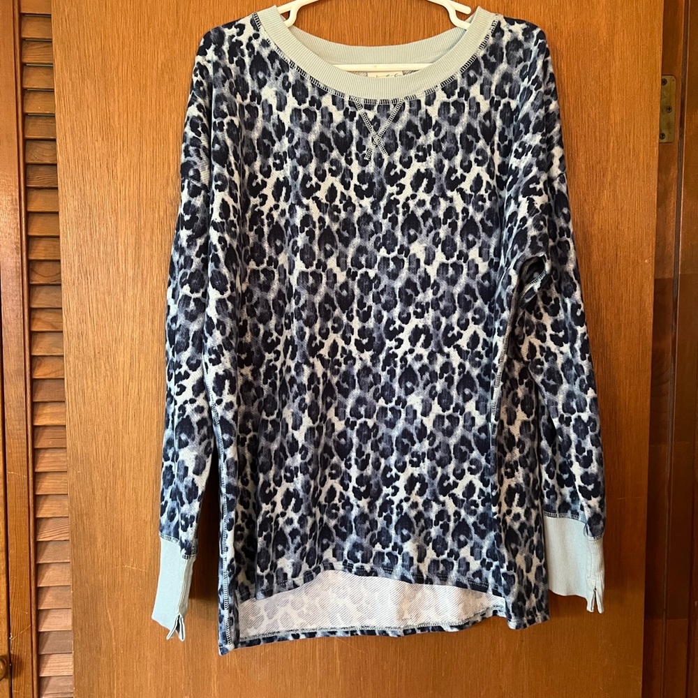 Leopard Print Sweater